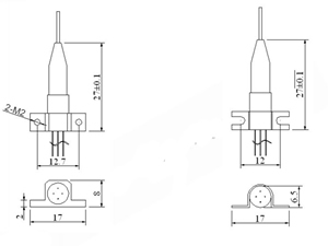 60mw-80mw 1310nm Pulse Laser Diode