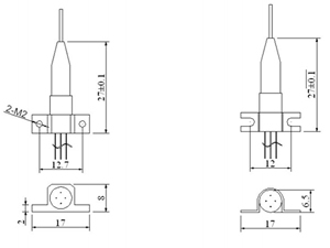 60mw-80mw 1310nm Pulse Laser Diode