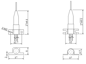 80mw1550nm Pulse Laser Module